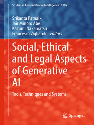 cover image of Social, Ethical and Legal Aspects of Generative AI